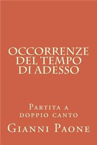 Occorrenze del tempo di adesso