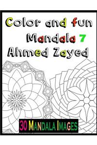 Color And Fun Mandala 7