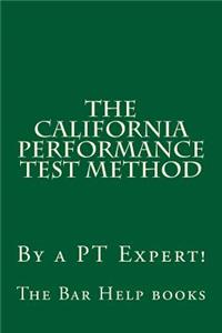 The California Performance Test Method