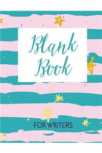 Blank Book For Writers