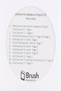 Ukrainian for Speakers of English CD