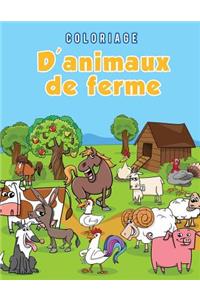 Coloriage d'animaux de ferme