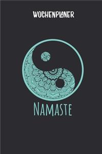 Wochenplaner mit Yin Yang Namaste Mandala