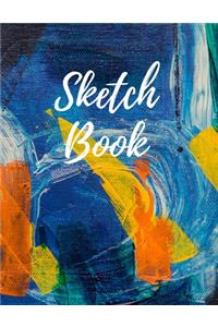 Sketch Book Dot Grid Paper Large Notebook for Drawing, Doodling or Sketching
