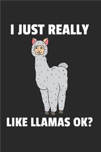Lama Alpaka Notizbuch