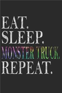 Monster Truck Notizbuch