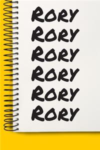 Name Rory A beautiful personalized