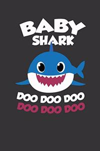 baby shark journal Doo doo doo doo doo doo gift for kids and family gift for son