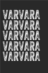 Name VARVARA Journal Customized Gift For VARVARA A beautiful personalized