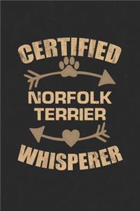 Certified Norfolk Terrier Whisperer