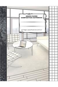 Graph Paper Composition Notebook