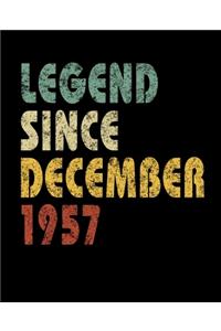 Legend Since December 1957