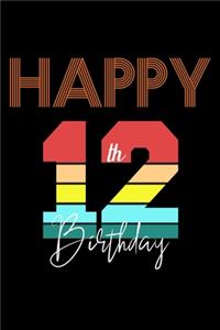 Happy 12th Birthday