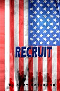 Recruit US Army Notebook