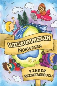 Willkommen in Norwegen Kinder Reisetagebuch