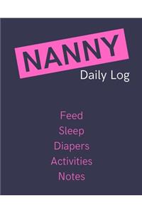 Nanny Daily Log