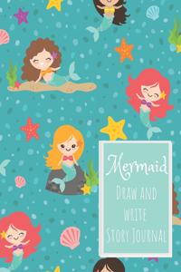 Mermaid Draw and Write Story Journal