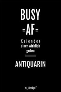 Kalender für Antiquare / Antiquar / Antiquarin