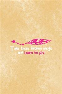 Take Those Broken Wings And Learn To Fly