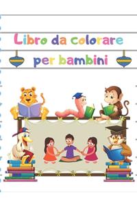 Libro da colorare per bambini