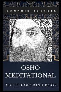 Osho Meditational Adult Coloring Book