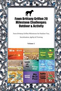 Fawn Brittany Griffon 20 Milestone Challenges