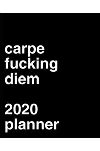 Carpe Fucking Diem 2020 Weekly Planner
