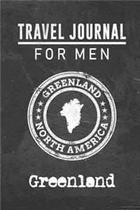 Travel Journal for Men Greenland