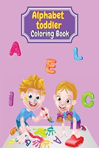 Alphabet Toddler Coloring Book