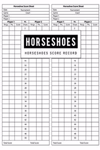 Horseshoes Score Record