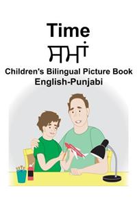 English-Punjabi Time Children's Bilingual Picture Book