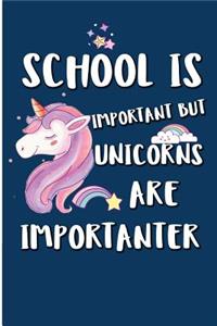 School Is Important But Unicorns Are Importanter