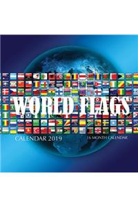 World Flags Calendar 2019