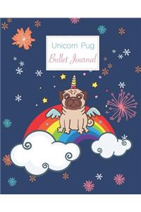 Unicorn Pug Bullet Journal