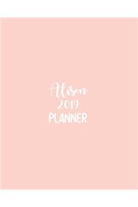 Alison 2019 Planner