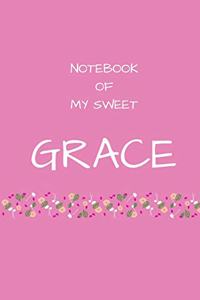 Notebook of my sweet Grace