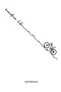 mountain bike - Notizbuch