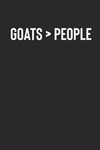 Goats > People