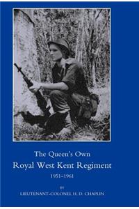 Queen's Own Royal West Kent Regiment, 1951 - 1961