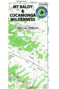 MT Baldy & Cucamonga Wilderness Trail Map