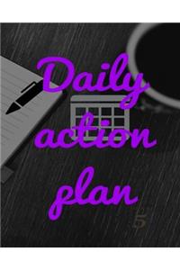 Daily action plan