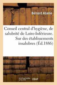 Conseil Central d'Hygiène Et de Salubrité de la Loire-Inférieure