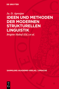 Ideen Und Methoden Der Modernen Strukturellen Linguistik