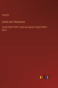 Archiv der Pharmacie