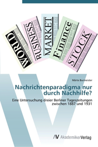 Nachrichtenparadigma nur durch Nachhilfe?