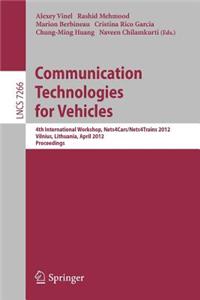 Communication Technologies for Vehicles