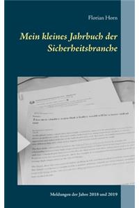 Mein kleines Jahrbuch der Sicherheitsbranche