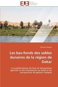 Les Bas-Fonds Des Sables Dunaires de la Région de Dakar