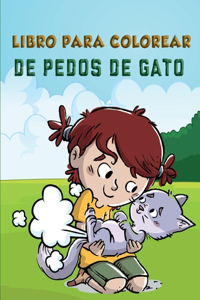 Libro para colorear de pedos de gato para niños
