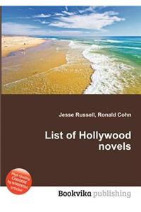 List of Hollywood Novels